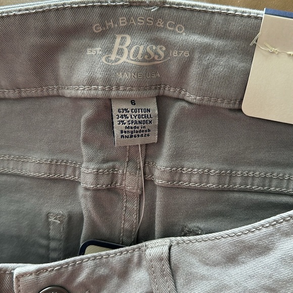 •G.H. BASS & CO.• NWT Women’s Crop Fit Pant - Picture 10 of 10